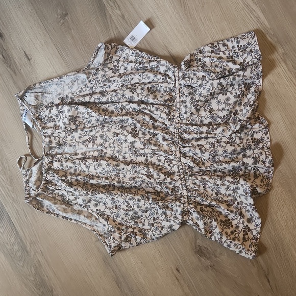 NWT - Boho Vintage print top - Picture 1 of 2
